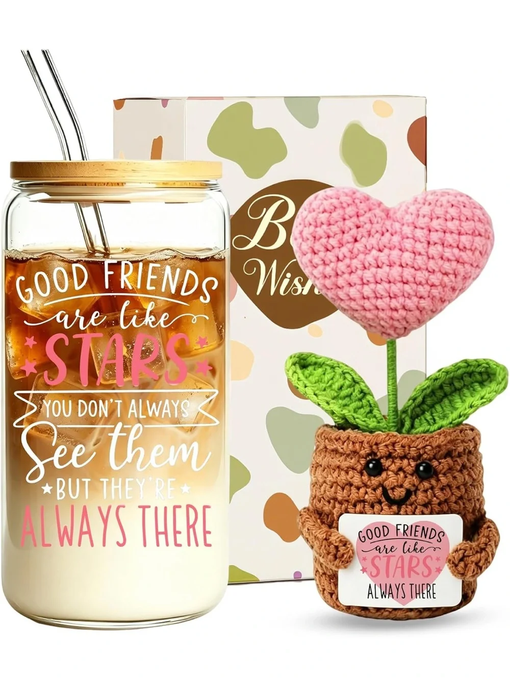 Best Friend Gift for Women, Friendship Gift for Best Friend, Coworker,Brithday